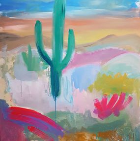 Abstrait au cactus, Emily Starck