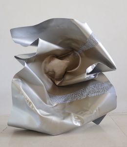 Spirito - Sculpture abstraite Aluminium, Alexandra Mas